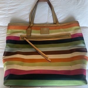 Authentic Coach Large Tote Bag